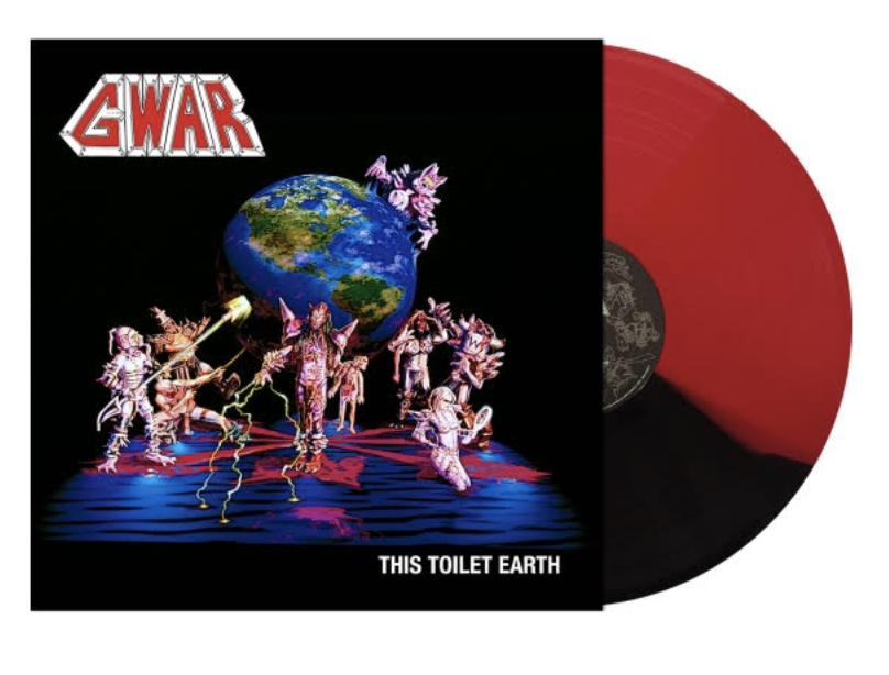 Gwar This Toilet Earth (Red & Black Split Colored Vinyl) [Records & LPs]