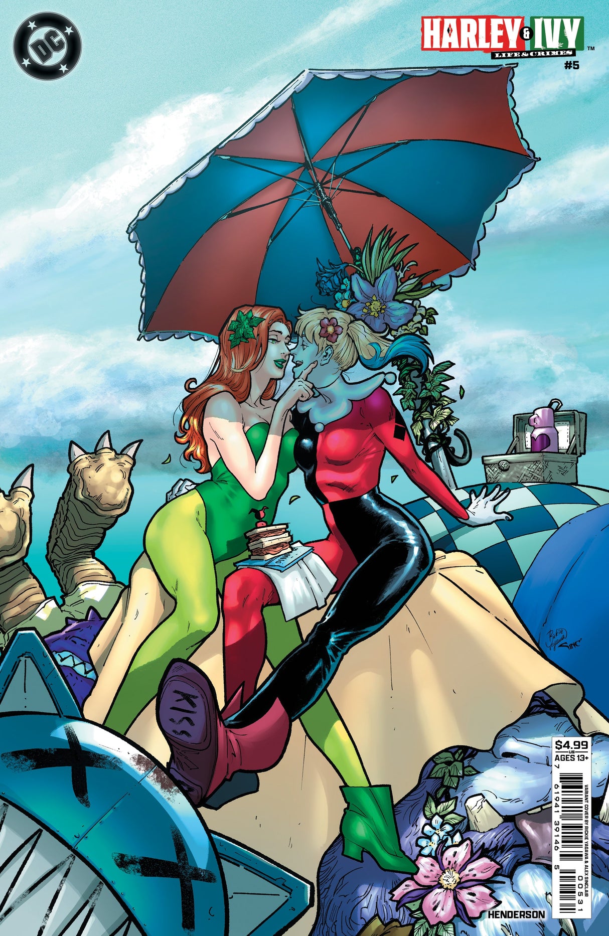 Harley And Ivy Life And Crimes #5 (Of 6) C Rickie Yagawa Variant (04/22/2026) Dc