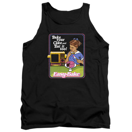 Easy Bake Oven Bake Your Cake Mens Tank Top Shirt Black Officially Licensed