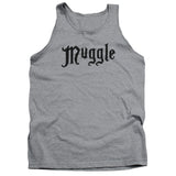 Harry Potter Muggle Mens Tank Top Shirt Athletic Heather Officially Licensed