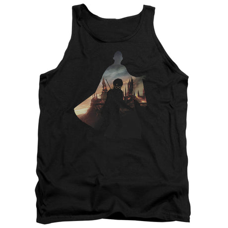 Harry Potter Voldemort Looms Mens Tank Top Shirt Black Officially Licensed