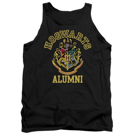 Harry Potter Hogwarts Alumni Mens Tank Top Shirt Black Officially Licensed