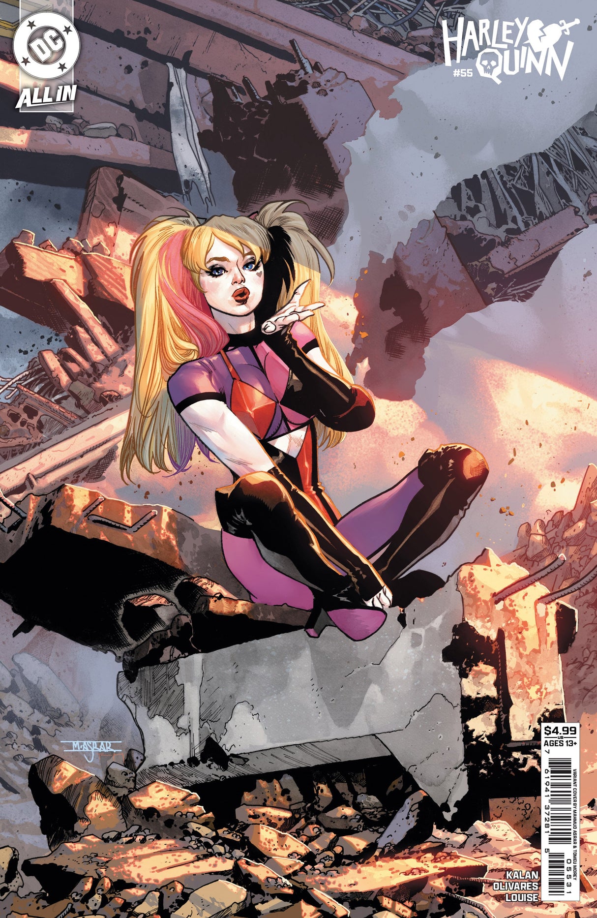 Harley Quinn #55 C Mahmud Asrar Variant (10/22/2025) Dc