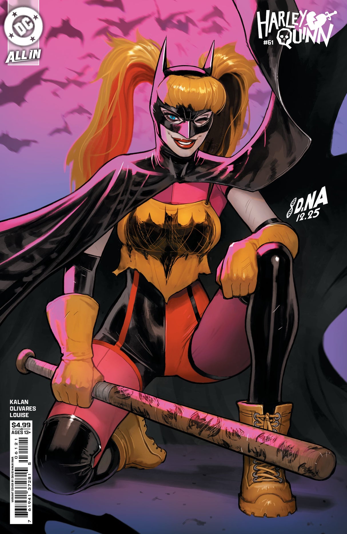 Harley Quinn #61 B David Nakayama Variant (04/22/2026) Dc