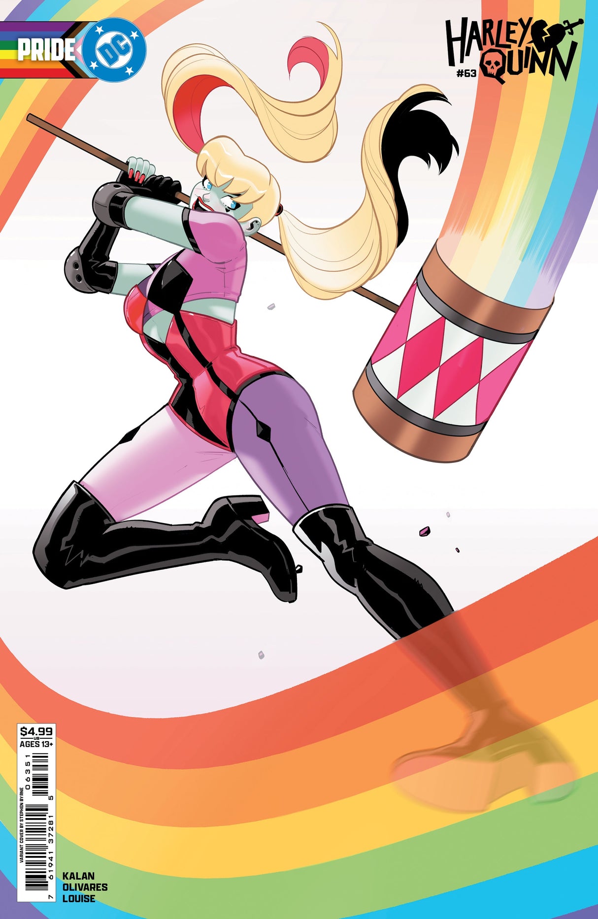 Harley Quinn #63 E Stephen Byrne Dc Pride Variant (06/24/2026) Dc