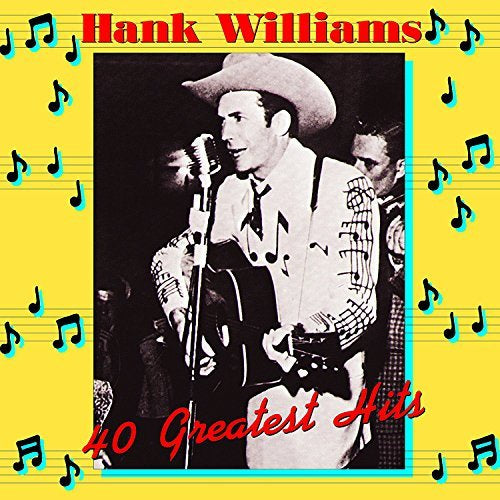 Hank Williams Hank Williams 40 Greatest Hits [Import] [Records & LPs]