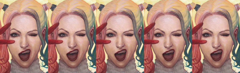 HARLEY QUINN #63 B Frank Cho Variant CARD STOCK Year Of The Villain THE OFFER (07/03/2019) DC