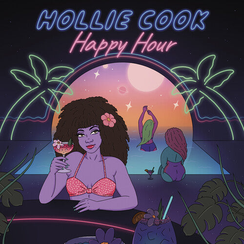 Hollie Cook Happy Hour (exclusiva de Indie) (Orchid &amp; Tangerine) (vinilo de color, tarjeta de descarga digital) [Discos y LP]