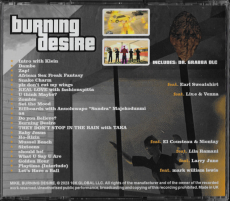 Burning Desire (CD)