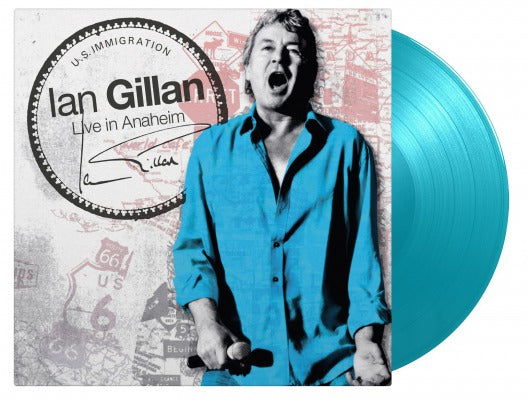 Ian Gillan Live In Anaheim (Limited Edition, Gatefold, 180-Gram Turquoise Colored Vinyl) [Import] (2 Lp's) [Vinyl] - Apocalypse Vinyl