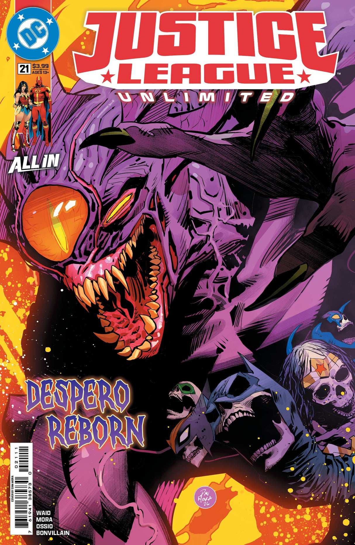 Justice League Unlimited #21 A Dan Mora (07/22/2026) Dc