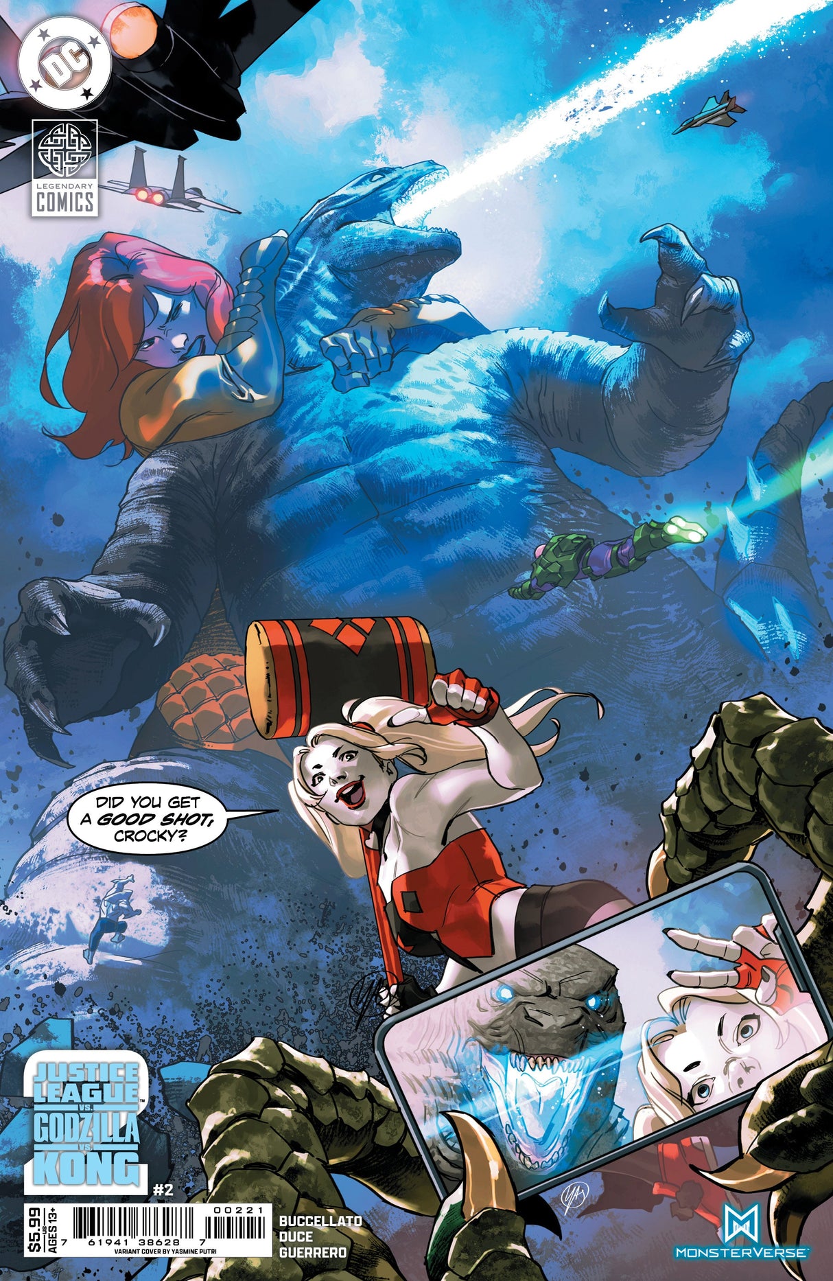 Justice League Vs Godzilla Vs Kong 2 #2 (Of 7) B Yasmine Putri Variant (07/02/2025) Dc
