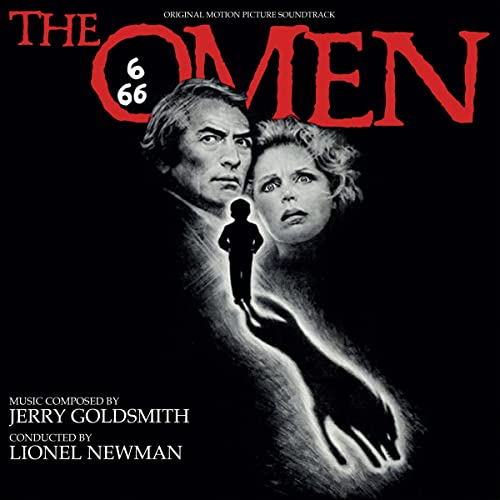 Jerry Goldsmith The Omen (banda sonora original de la película) [LP Red/Black Splatter] [Discos y LP]