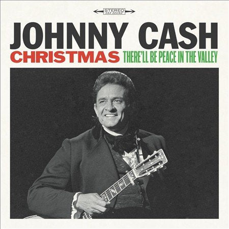 Johnny Cash CHRISTMAS: THERE'LL BE PEACE IN THE VALL [Records & LPs]