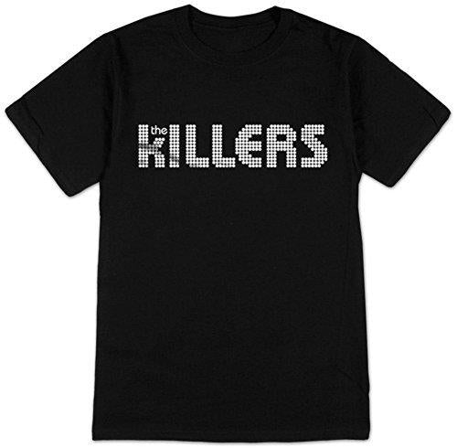 Killers Men'S Killers White Logo Shirt, Black, Large [T-Shirt]