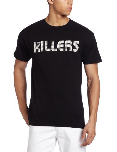 Killers Men'S Killers White Logo Shirt, Black, Small [T-Shirt]