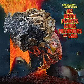 King Gizzard & The Lizard Wizard Ice, Death, Planets, Lungs, Mushrooms and Lava [Recycled Black Wax 2 LP] [Vinyl] - Apocalypse Vinyl