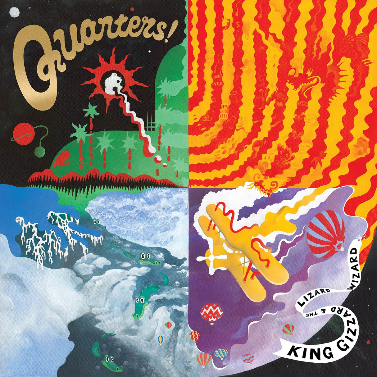 King Gizzard & The Lizard Wizard Quarters! [LP] [Records & LPs]