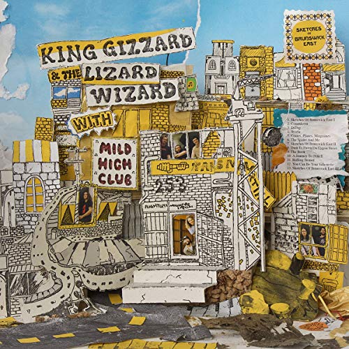 King Gizzard & The Lizard Wizard/Mild High Club Sketches Of Brunswick East [LP] [Yellow w/ Blue Splatter] [Vinyl] - Apocalypse Vinyl