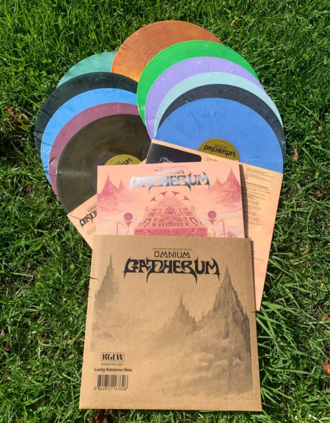 King Gizzard and the Lizard Wizard Omnium Gatherum (Lucky Rainbow Colored Vinyl, Indie Exclusive) (2 Lp's) [Vinyl] - Apocalypse Vinyl