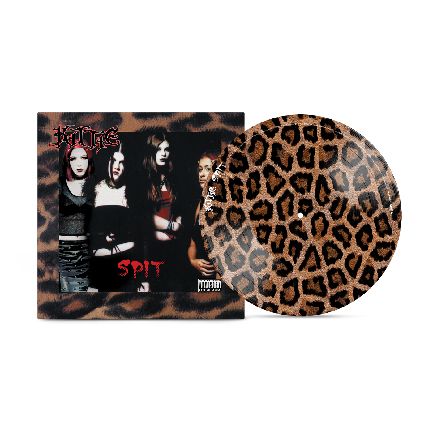 Kittie - Spit Leopard Print Vinyl