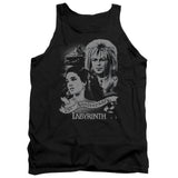 Labyrinth Anniversary Mens Tank Top Shirt Black Officially Licensed