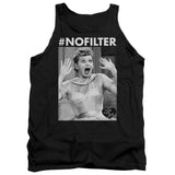 I Love Lucy No Filter Mens Tank Top Shirt Black Officially Licensed