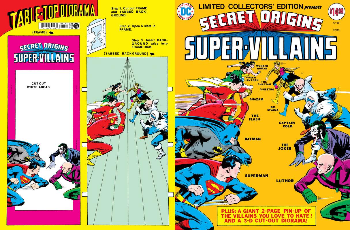 Limited Collectors Edition #39 Secret Origins Super-Villains Facsimile Edition B Dick Giordano Foil (02/25/2026) Dc