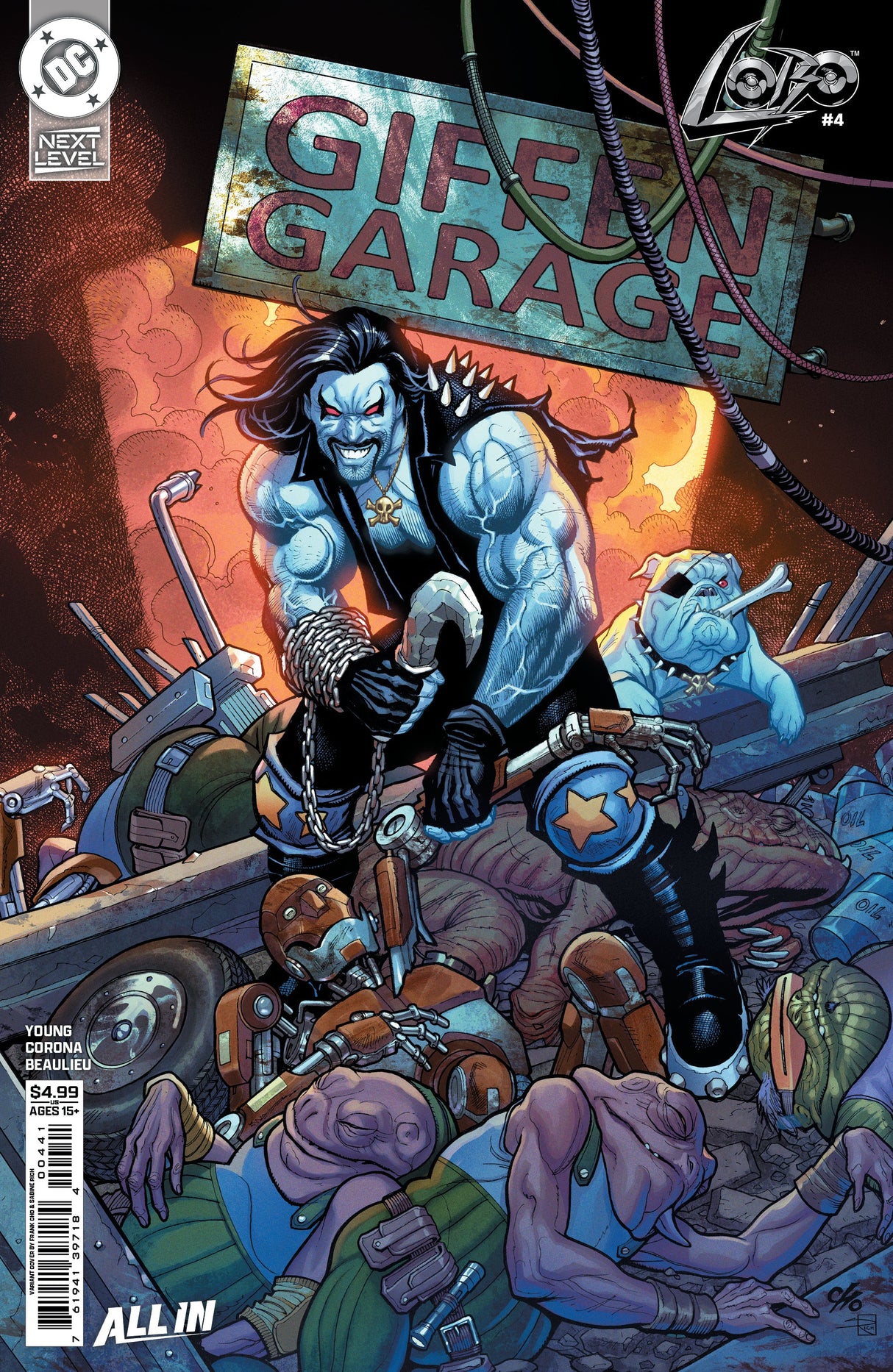 Lobo #4 D Frank Cho Variant (06/17/2026) Dc