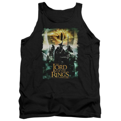 Lord Of The Rings Villain Group Mens Tank Top Shirt Black Officially Licensed