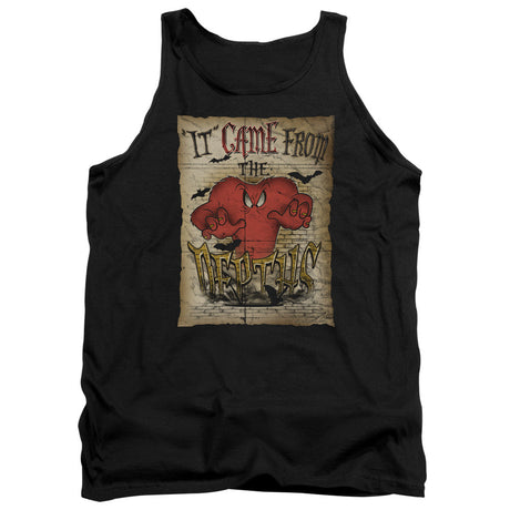Looney Tunes The Depths Mens Tank Top Shirt Black Officially Licensed