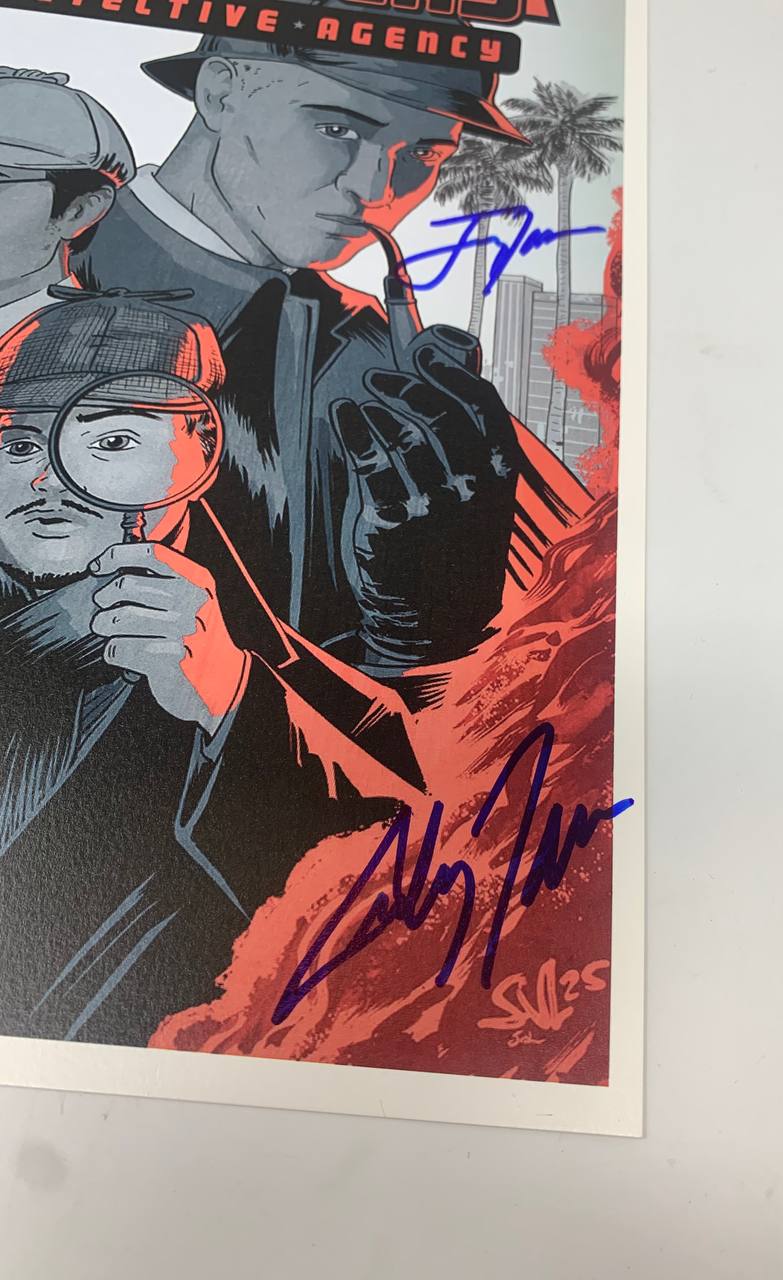 Lawrence Brothers Detective Agency Dlx Trapper Keeper Print Hc SIGNED 3x Joey Lawrence Matthew Andrew (10/07/2026) Z2