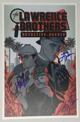 Lawrence Brothers Detective Agency Dlx Trapper Keeper Print Hc SIGNED 3x Joey Lawrence Matthew Andrew (10/07/2026) Z2