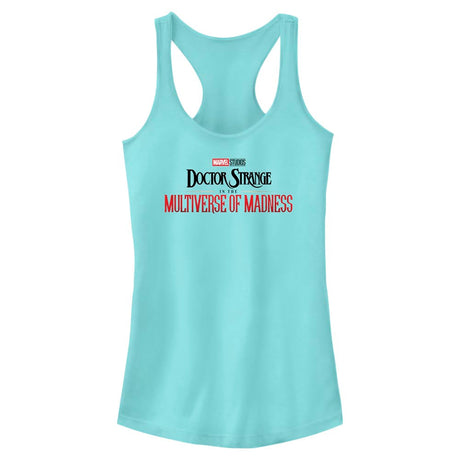 Marvel Doctor Strange 2 Main Logo Juniors Tank Top Shirt