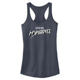 Marvel Black and White Juniors Tank Top Shirt
