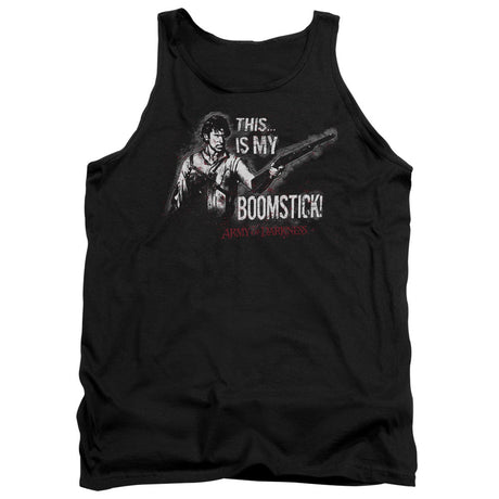 Army Of Darkness Boomstick Mens Tank Top Shirt Black Officially Licensed