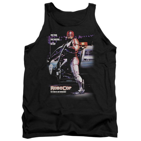 Robocop Poster Mens Tank Top Shirt Black Officially Licensed