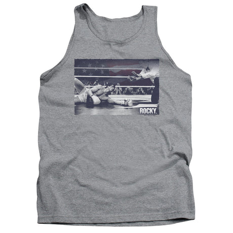 Rocky American Will Mens Tank Top Shirt Athletic Heather Officially Licensed