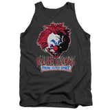 Killer Klowns From Outer Space Rough Clown Mens Tank Top Shirt Charcoal Officially Licensed