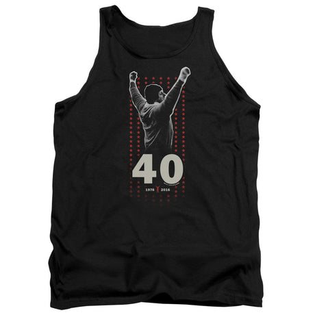 Rocky Stars Mens Tank Top Shirt Black Officially Licensed