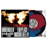 Underoath - The Place After This One Black + Blue Red Swirl Vinyl
