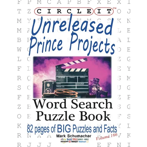 Circle It, Unreleased Prince Projects, Large Print, Word Search, Puzzle Book
