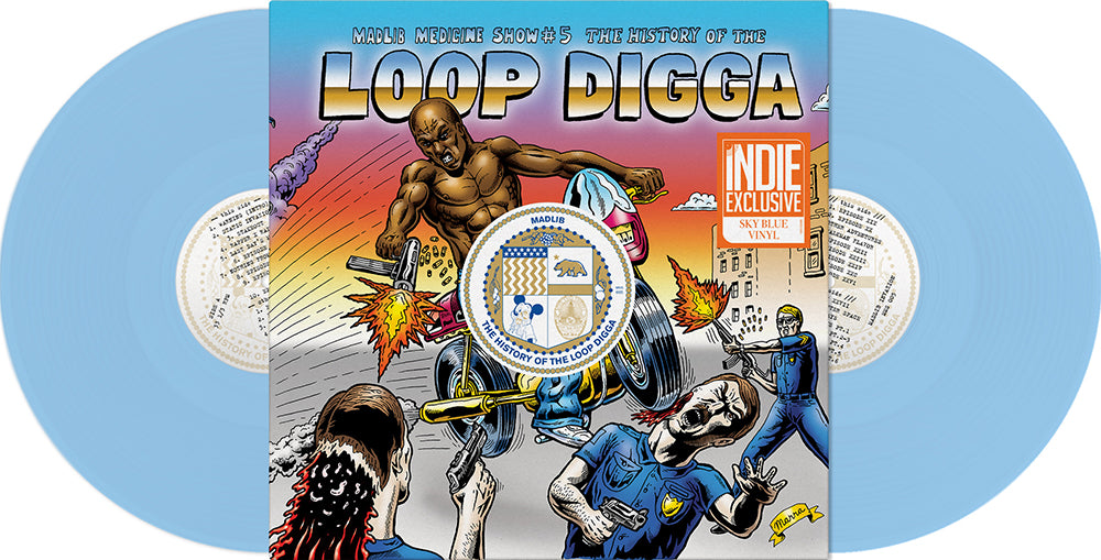 Madlib Medicine Show No. 5 - History Of The Loop Digga: 1990-2000 (Colored Vinyl, Blue, Indie Exclusive) (2 Lp's) [Vinyl] - Apocalypse Vinyl
