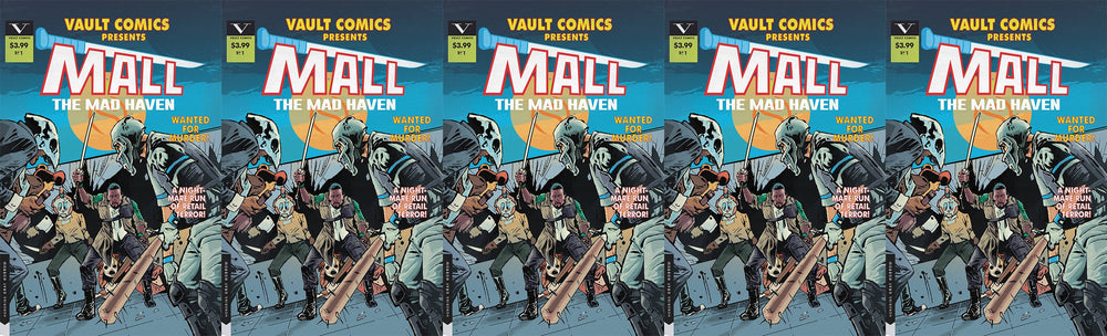 MALL #1 B Nathan Gooden Marvel Preview 3 Blade Homage Variant (MR) (08/28/2019) VAULT