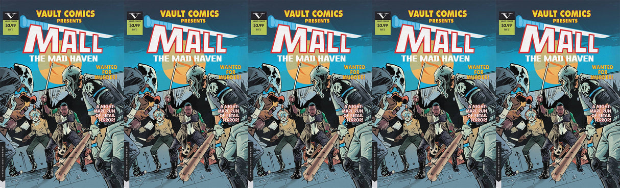 MALL #1 B Nathan Gooden Marvel Preview 3 Blade Homage Variant (MR) (08/28/2019) VAULT