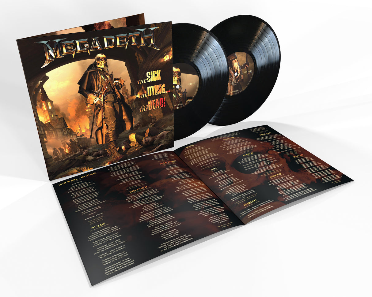 Megadeth Los enfermos, los moribundos… ¡y los muertos! [2 LP] [Discos y LP]