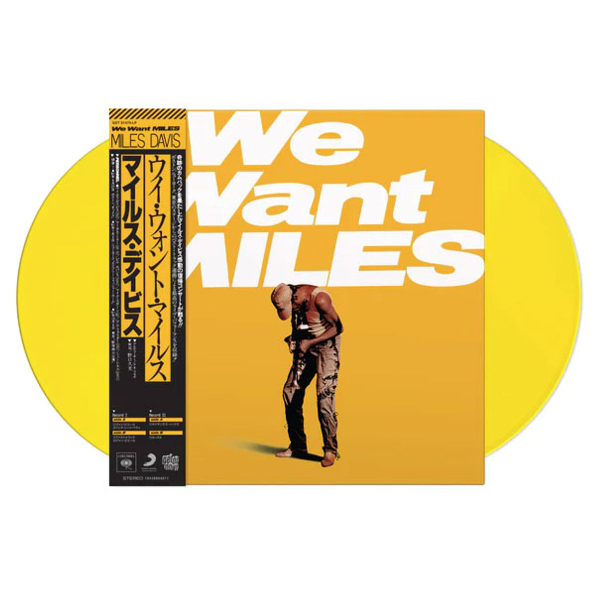 Miles Davis We Want Miles（2xLP 不透明黄色乙烯基）[唱片 &amp; LP]