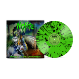 Misfire - Product Of The Environment Neon Green with Black Splatter Vinyl