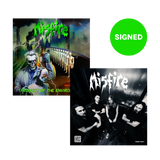 Misfire - Product Of The Environment Neon Green with Black Splatter Vinyl