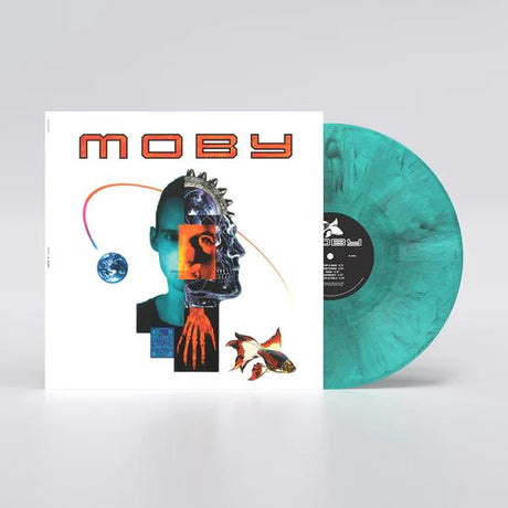 Moby (Black, White & Blue Marbled Colored Vinyl, 140 Gram Vinyl) (Vinyl)